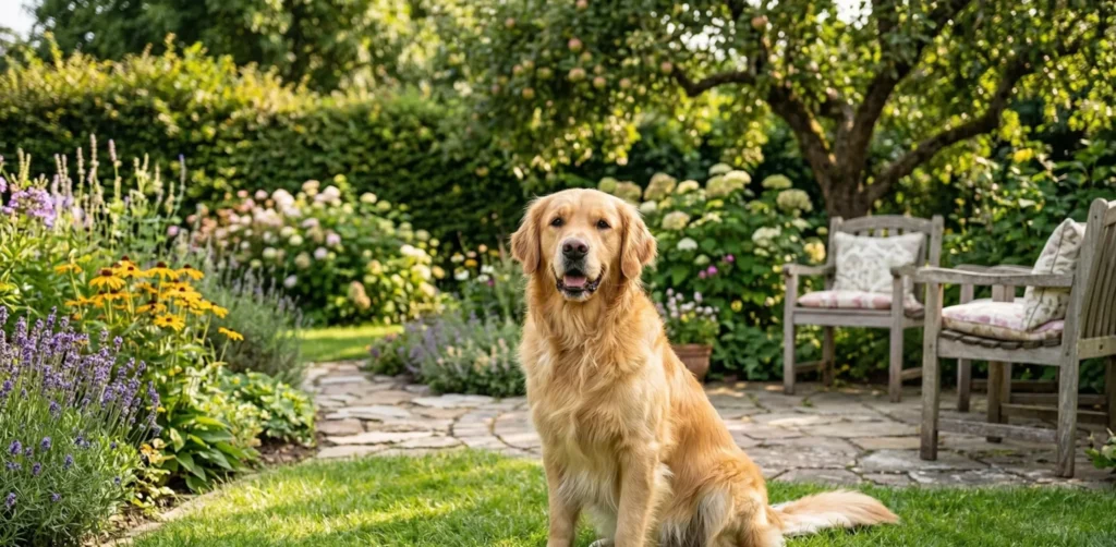 hundekurv golden retriever